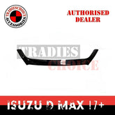 TRADIESCHOICE Premium Bonnet Protector for Isuzu D-Max 2017+ | Tinted Black Guard for Style and Ultimate Protection